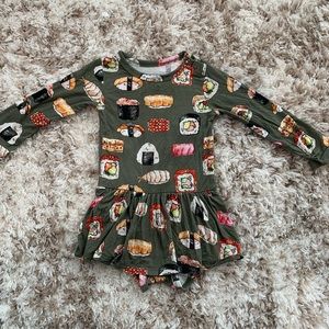 Sushi Mushi Posh Peanut rare discontinued twirl dress